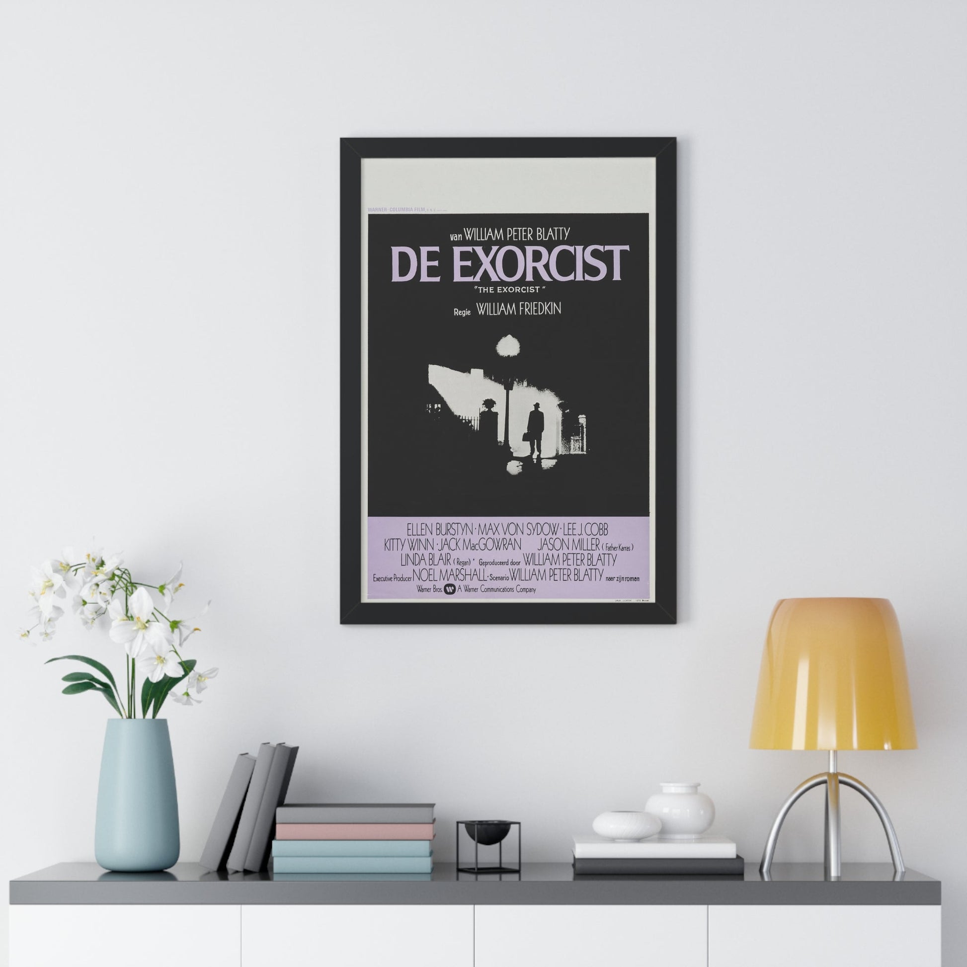 THE EXORCIST (BELGIAN) 1973 - Framed Movie Poster-The Sticker Space