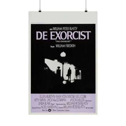 THE EXORCIST (BELGIAN) 1973 - Paper Movie Poster 20″ x 30″ Matte - The Sticker Space