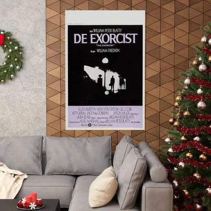 THE EXORCIST (BELGIAN) 1973 - Paper Movie Poster - The Sticker Space