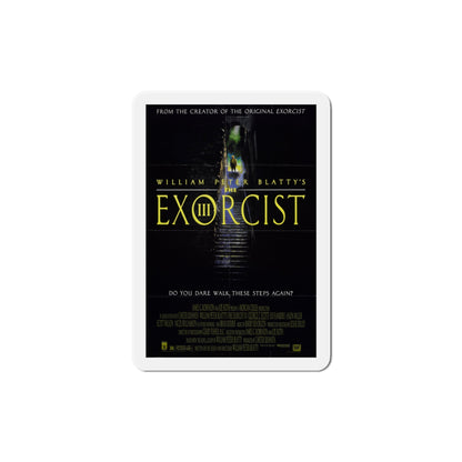 The Exorcist III 1990 Movie Poster Die-Cut Magnet-5" x 5"-The Sticker Space