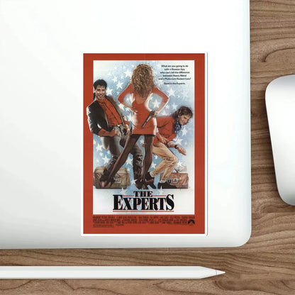 The Experts 1989 Movie Poster STICKER Vinyl Die-Cut Decal - The Sticker Space