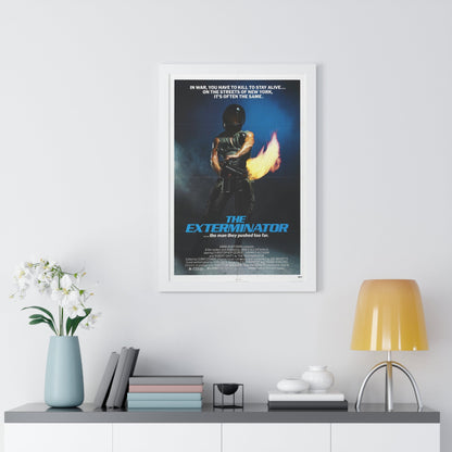 THE EXTERMINATOR 1980 - Framed Movie Poster-The Sticker Space