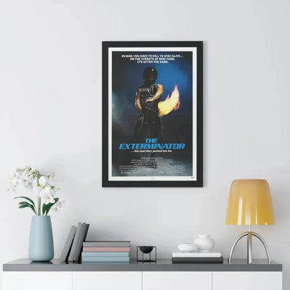 THE EXTERMINATOR 1980 - Framed Movie Poster - The Sticker Space