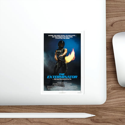 THE EXTERMINATOR 1980 Movie Poster STICKER Vinyl Die-Cut Decal-The Sticker Space