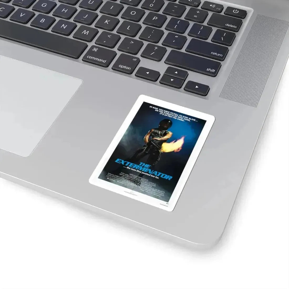 THE EXTERMINATOR 1980 Movie Poster - STICKER Vinyl Kiss-Cut Decal - The Sticker Space