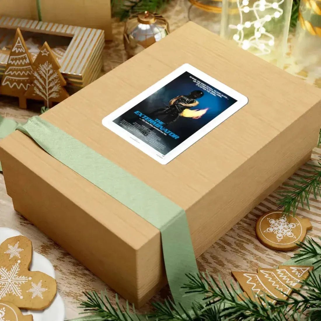 THE EXTERMINATOR 1980 Movie Poster - STICKER Vinyl Kiss-Cut Decal - The Sticker Space