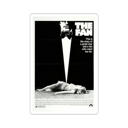 The Fan 1981 Movie Poster STICKER Vinyl Die-Cut Decal 4 Inch - The Sticker Space