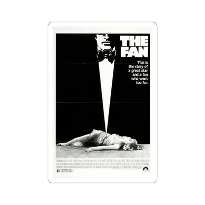 The Fan 1981 Movie Poster STICKER Vinyl Die-Cut Decal 5 Inch - The Sticker Space