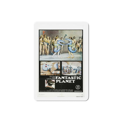 The Fantastic Planet 1973 Movie Poster Die-Cut Magnet-2" x 2"-The Sticker Space