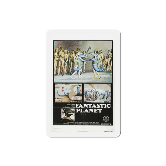 The Fantastic Planet 1973 Movie Poster Refrigerator Magnet 2 Inch - The Sticker Space