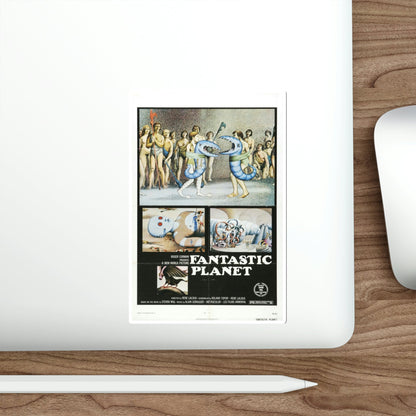 The Fantastic Planet 1973 Movie Poster STICKER Vinyl Die-Cut Decal-The Sticker Space