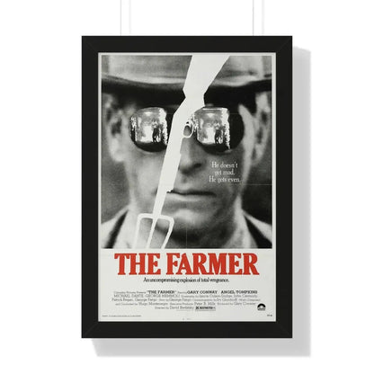 THE FARMER 1977 - Framed Movie Poster 16″ x 24″ Black - The Sticker Space