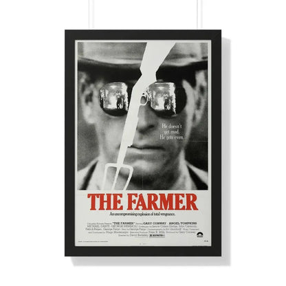 THE FARMER 1977 - Framed Movie Poster 20" x 30" Black - The Sticker Space