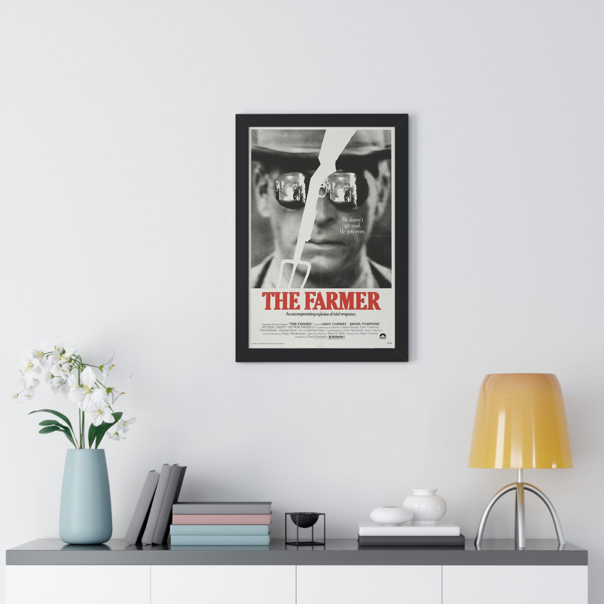 THE FARMER 1977 - Framed Movie Poster-The Sticker Space