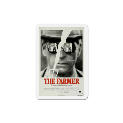 The Farmer 1977 Movie Poster Die-Cut Magnet-3" x 3"-The Sticker Space