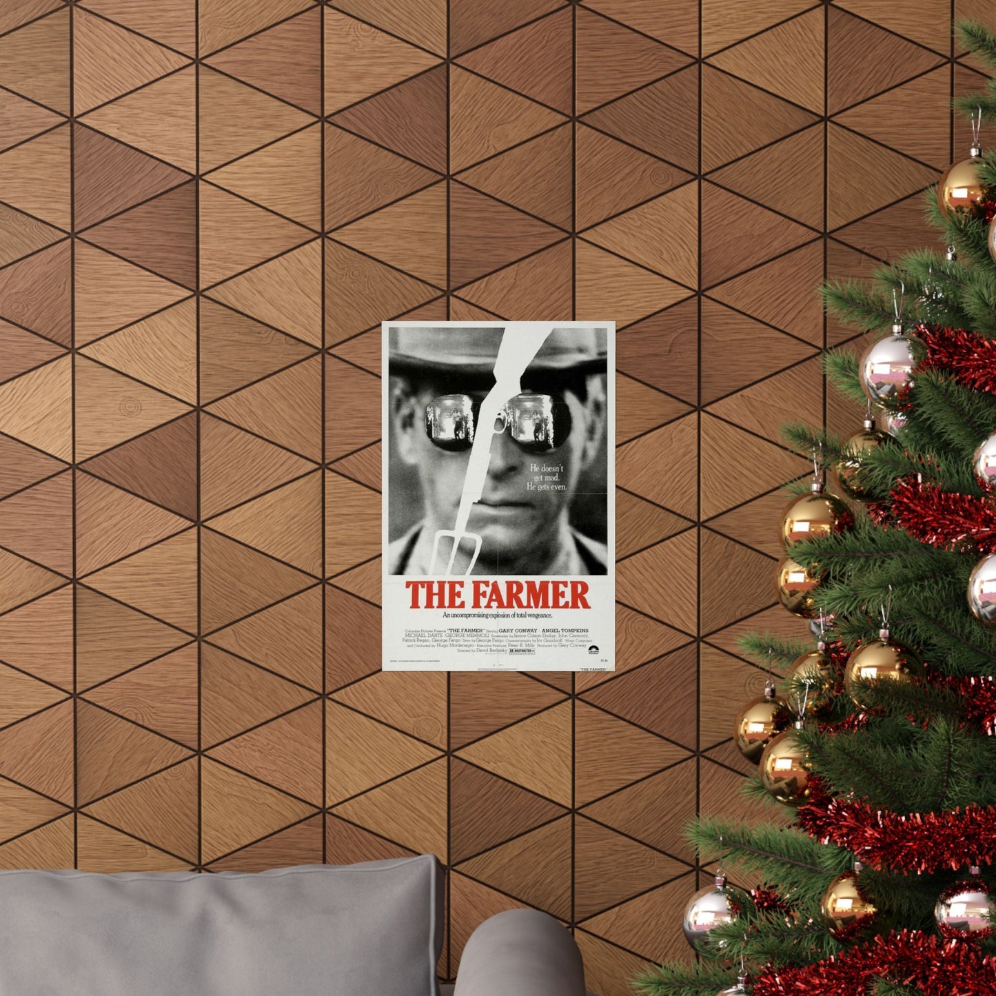 THE FARMER 1977 - Paper Movie Poster-The Sticker Space