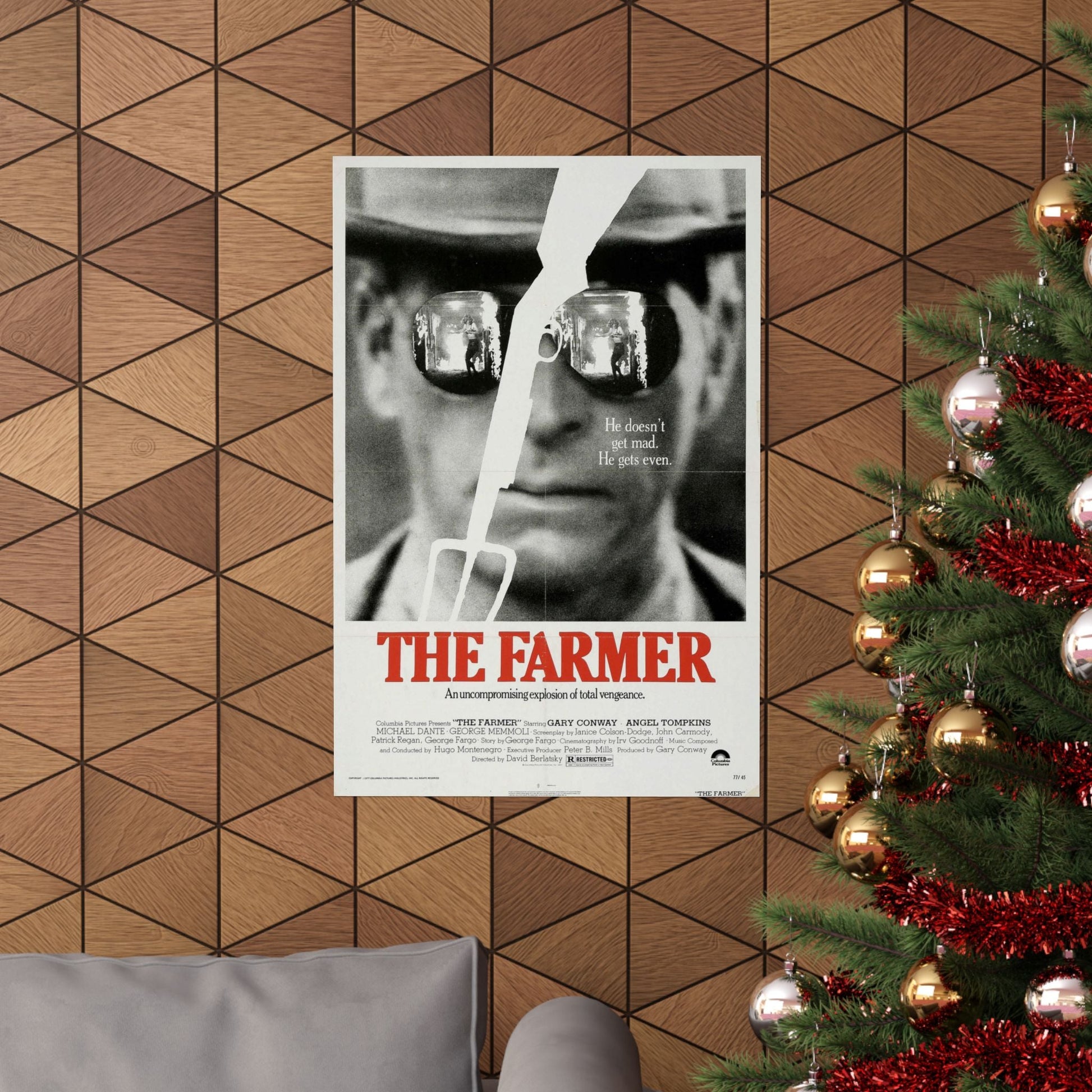 THE FARMER 1977 - Paper Movie Poster-The Sticker Space