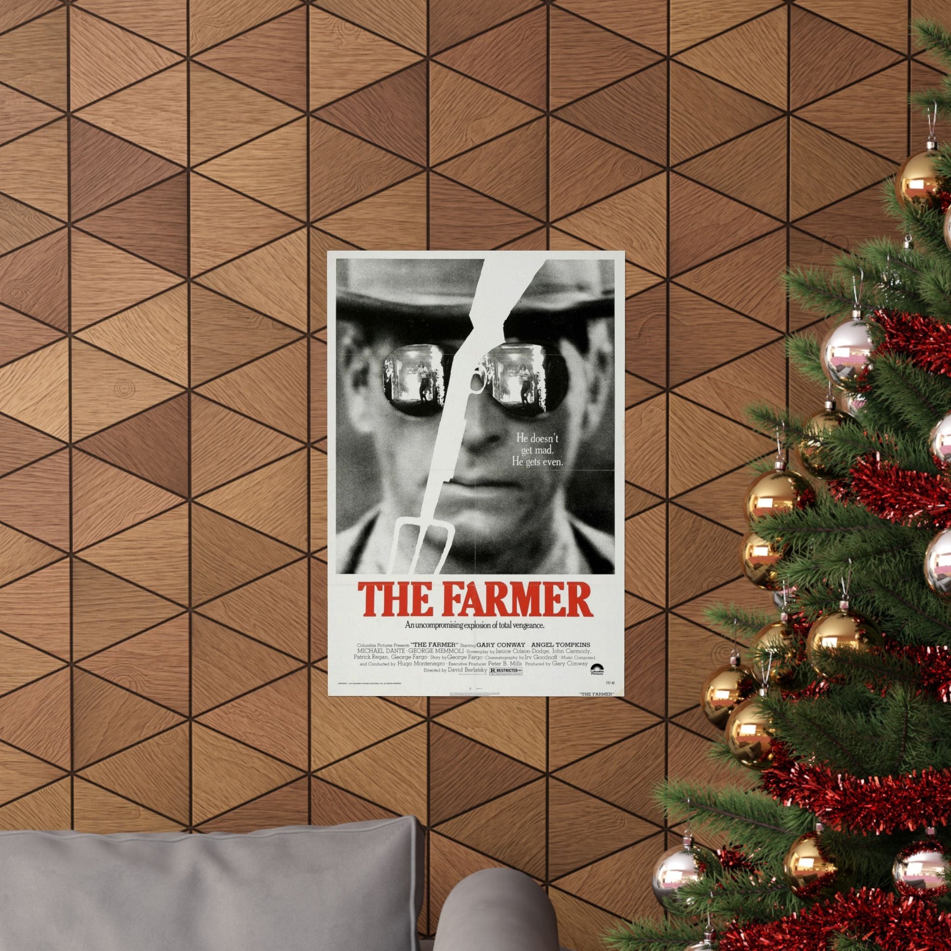 THE FARMER 1977 - Paper Movie Poster-The Sticker Space