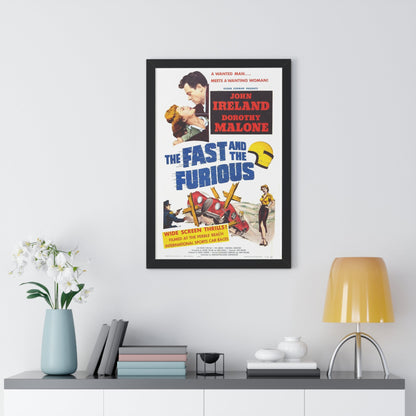 THE FAST AND THE FURIOUS 1954 - Framed Movie Poster-The Sticker Space