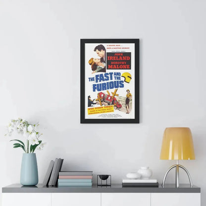 THE FAST AND THE FURIOUS 1954 - Framed Movie Poster - The Sticker Space