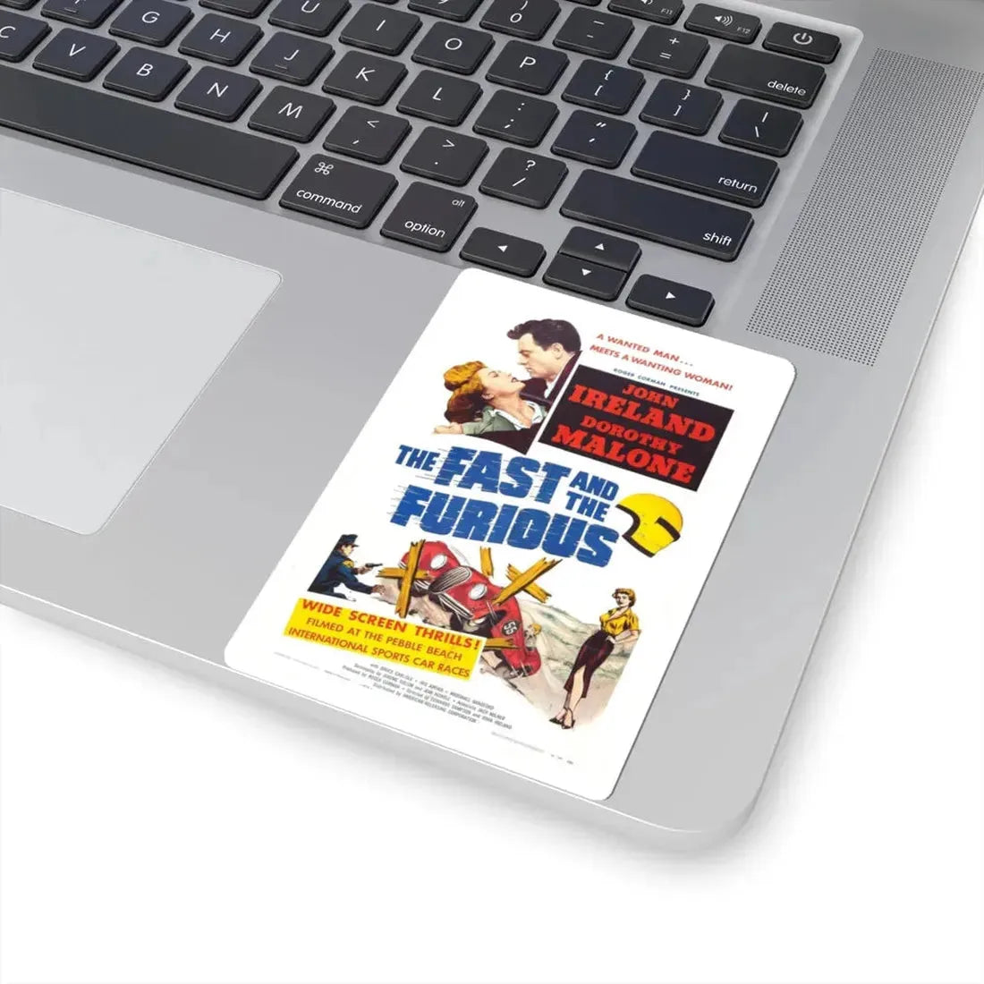 THE FAST AND THE FURIOUS 1954 Movie Poster - STICKER Vinyl Kiss-Cut Decal - The Sticker Space