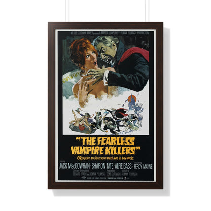 THE FEARLESS VAMPIRE KILLERS - OR PARDON ME, BUT YOUR TEETH ARE IN MY NECK 1967 - Framed Movie Poster-20" x 30"-The Sticker Space