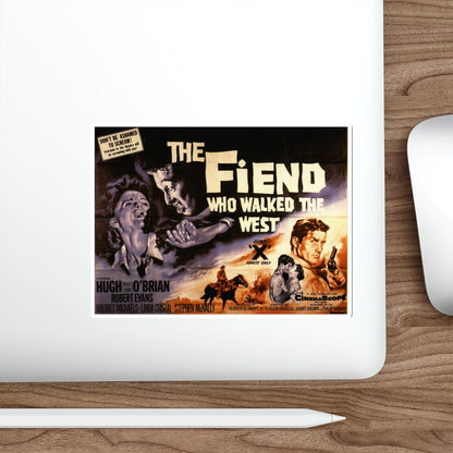 THE FIEND WHO WALKED THE WEST 1958 Movie Poster STICKER Vinyl Die-Cut Decal-The Sticker Space