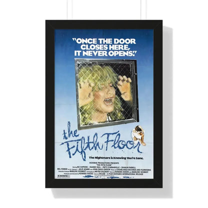 THE FIFTH FLOOR 1978 - Framed Movie Poster 16″ x 24″ Black - The Sticker Space