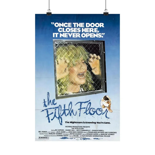 THE FIFTH FLOOR 1978 - Paper Movie Poster 12″ x 18″ Matte - The Sticker Space