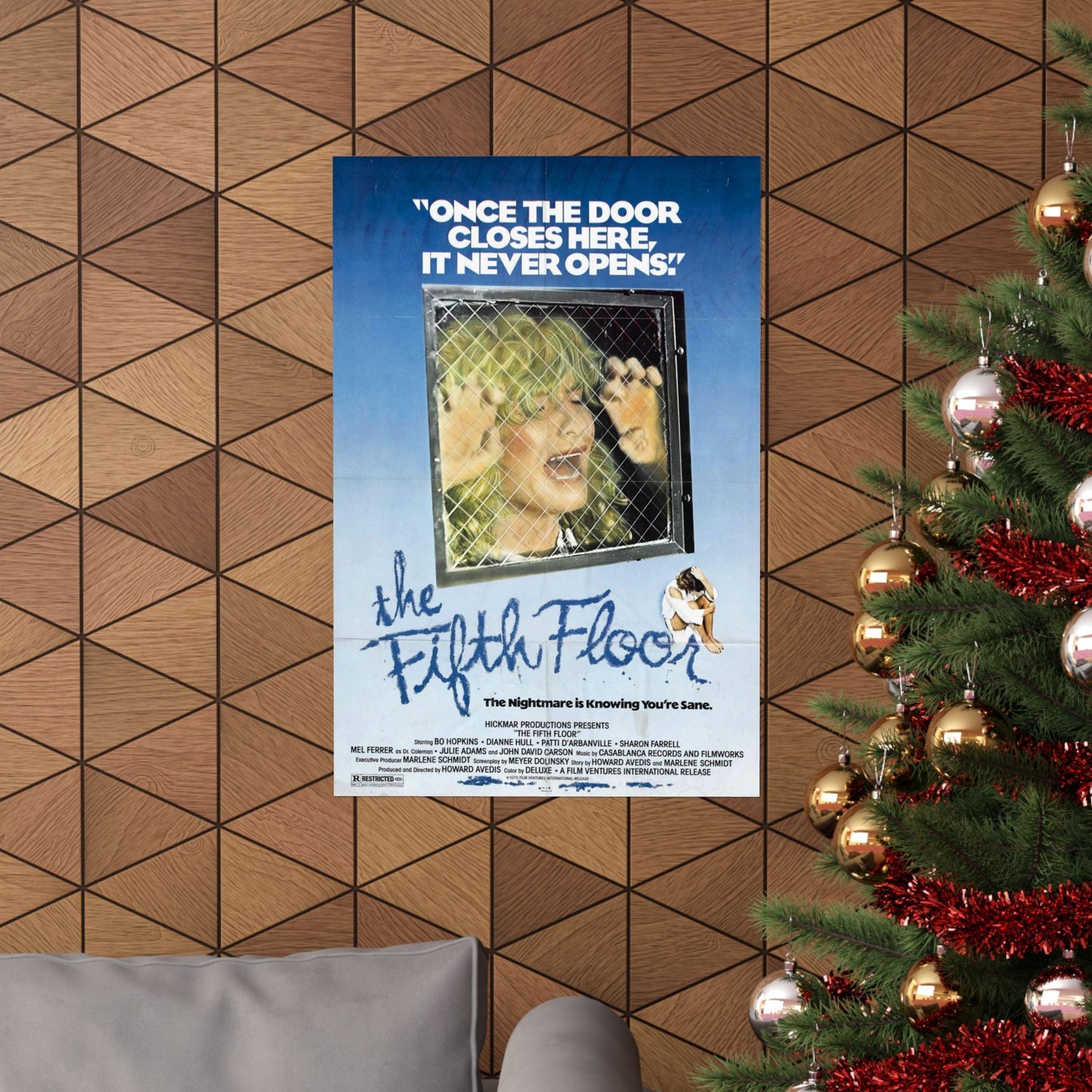 THE FIFTH FLOOR 1978 - Paper Movie Poster-The Sticker Space