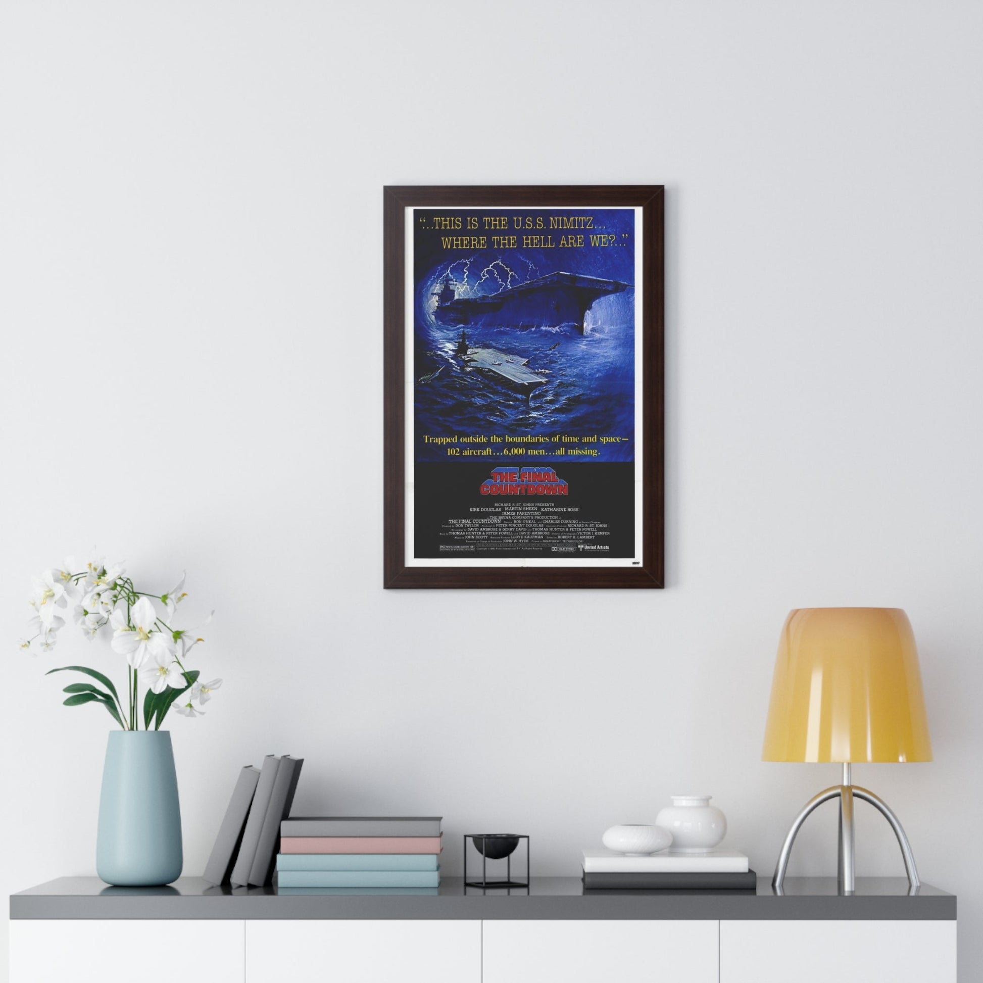 THE FINAL COUNTDOWN 1980 - Framed Movie Poster-The Sticker Space