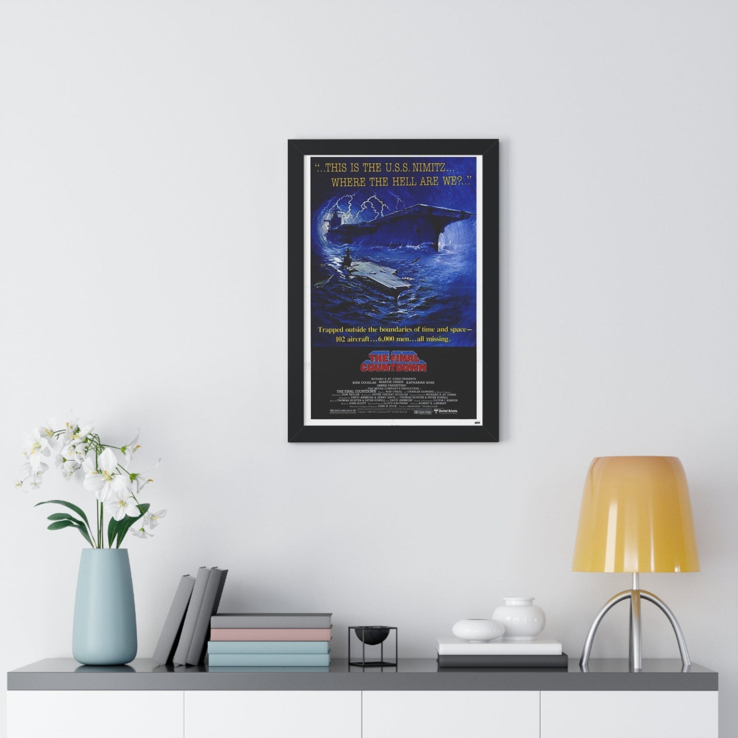 THE FINAL COUNTDOWN 1980 - Framed Movie Poster-The Sticker Space