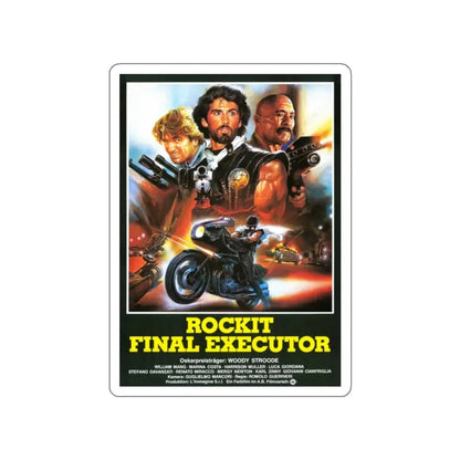 THE FINAL EXECUTIONER 1984 Movie Poster STICKER Vinyl Die-Cut Decal 2 Inch - The Sticker Space