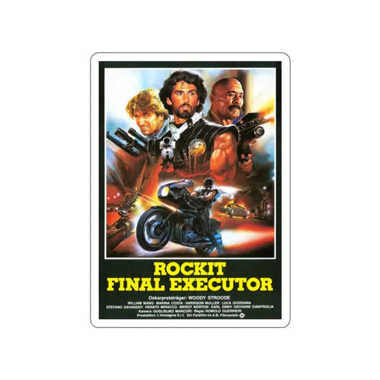 THE FINAL EXECUTIONER 1984 Movie Poster STICKER Vinyl Die-Cut Decal 2 Inch - The Sticker Space