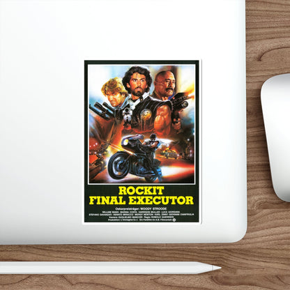 THE FINAL EXECUTIONER 1984 Movie Poster STICKER Vinyl Die-Cut Decal-The Sticker Space