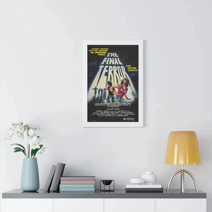 THE FINAL TERROR 1983 - Framed Movie Poster - The Sticker Space