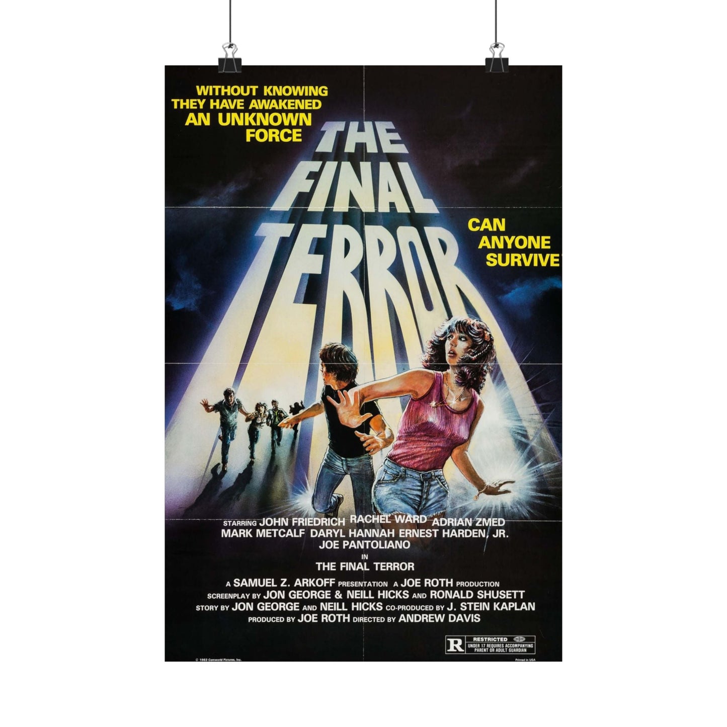 THE FINAL TERROR 1983 - Paper Movie Poster-12″ x 18″-The Sticker Space