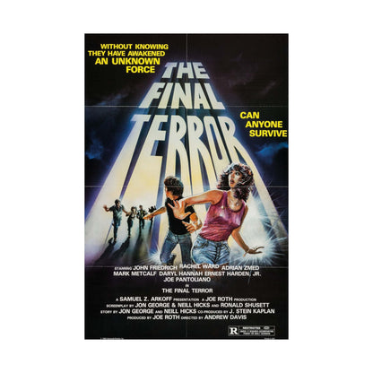 THE FINAL TERROR 1983 - Paper Movie Poster-The Sticker Space