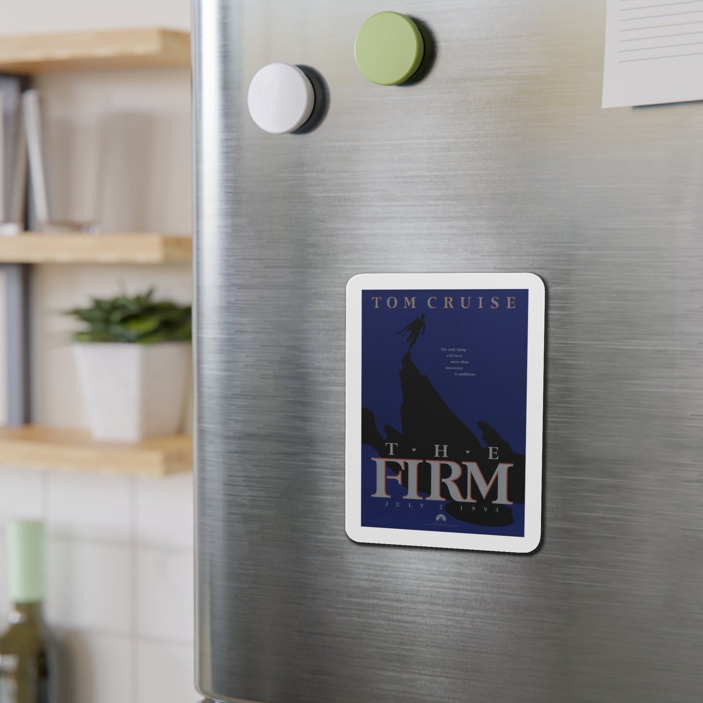 The Firm 1993 Movie Poster Die-Cut Magnet-The Sticker Space