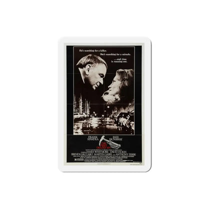The First Deadly Sin 1980 Movie Poster Refrigerator Magnet 2 Inch - The Sticker Space