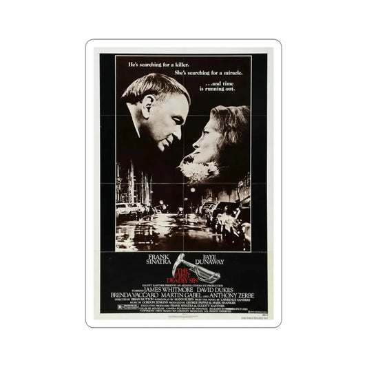The First Deadly Sin 1980 Movie Poster STICKER Vinyl Die-Cut Decal 6 Inch - The Sticker Space