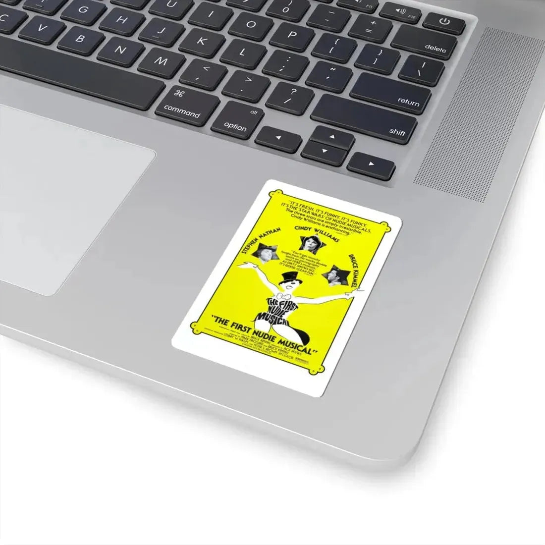 THE FIRST NUDIE MUSICAL 1976 Movie Poster - STICKER Vinyl Kiss-Cut Decal - The Sticker Space