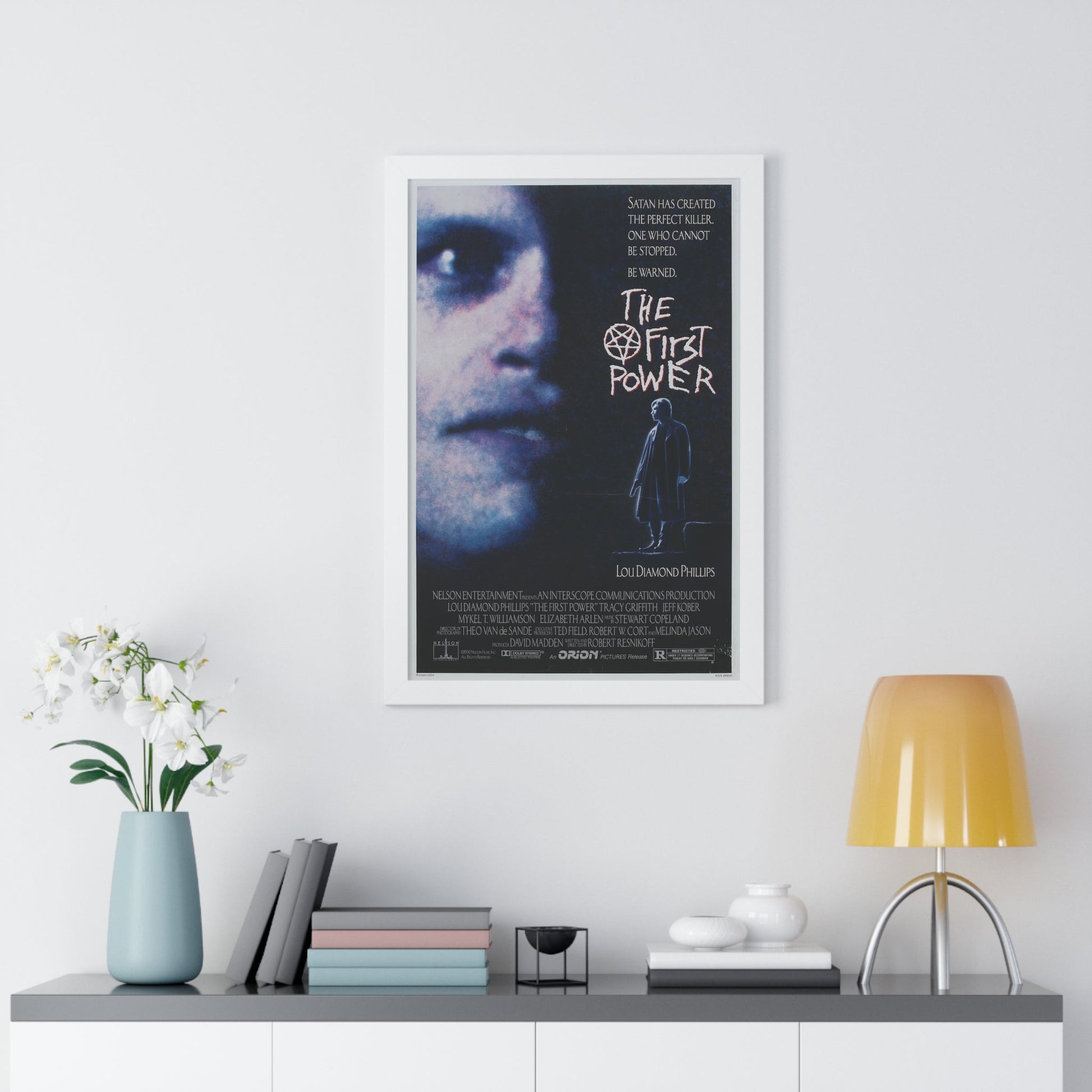 THE FIRST POWER 1990 - Framed Movie Poster-The Sticker Space