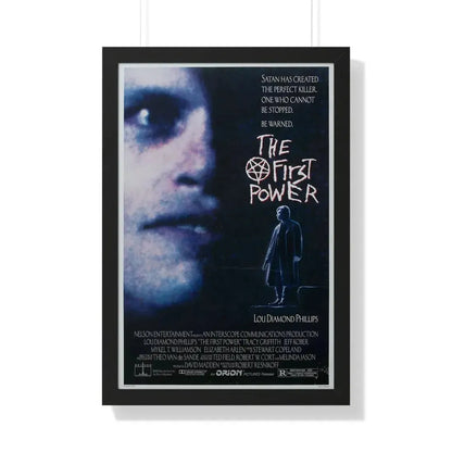 THE FIRST POWER 1990 - Framed Movie Poster 20" x 30" Black - The Sticker Space