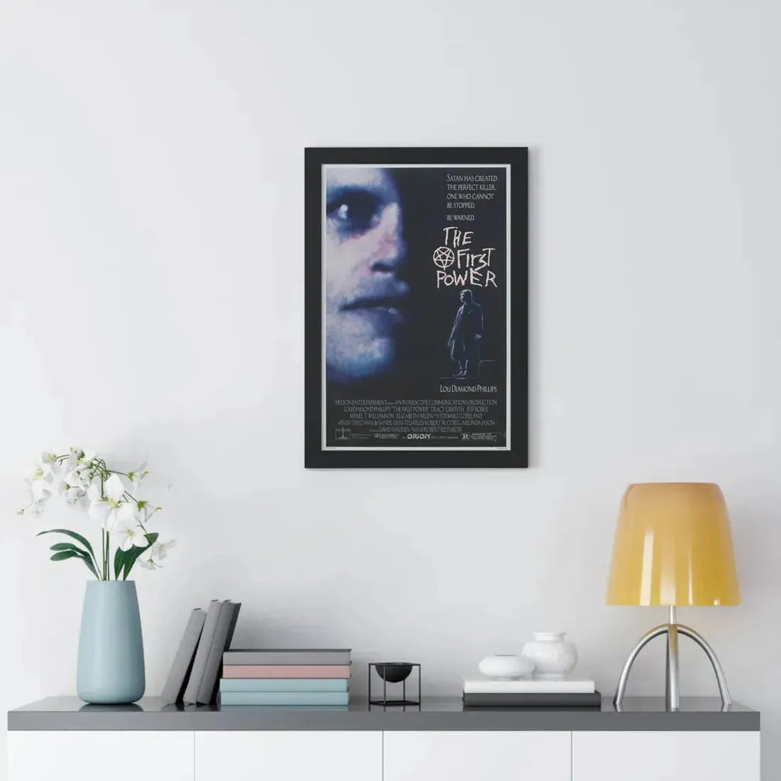 THE FIRST POWER 1990 - Framed Movie Poster - The Sticker Space