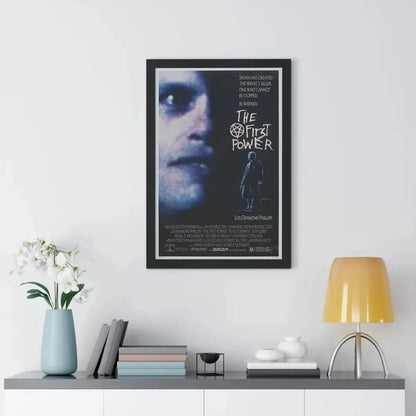 THE FIRST POWER 1990 - Framed Movie Poster - The Sticker Space