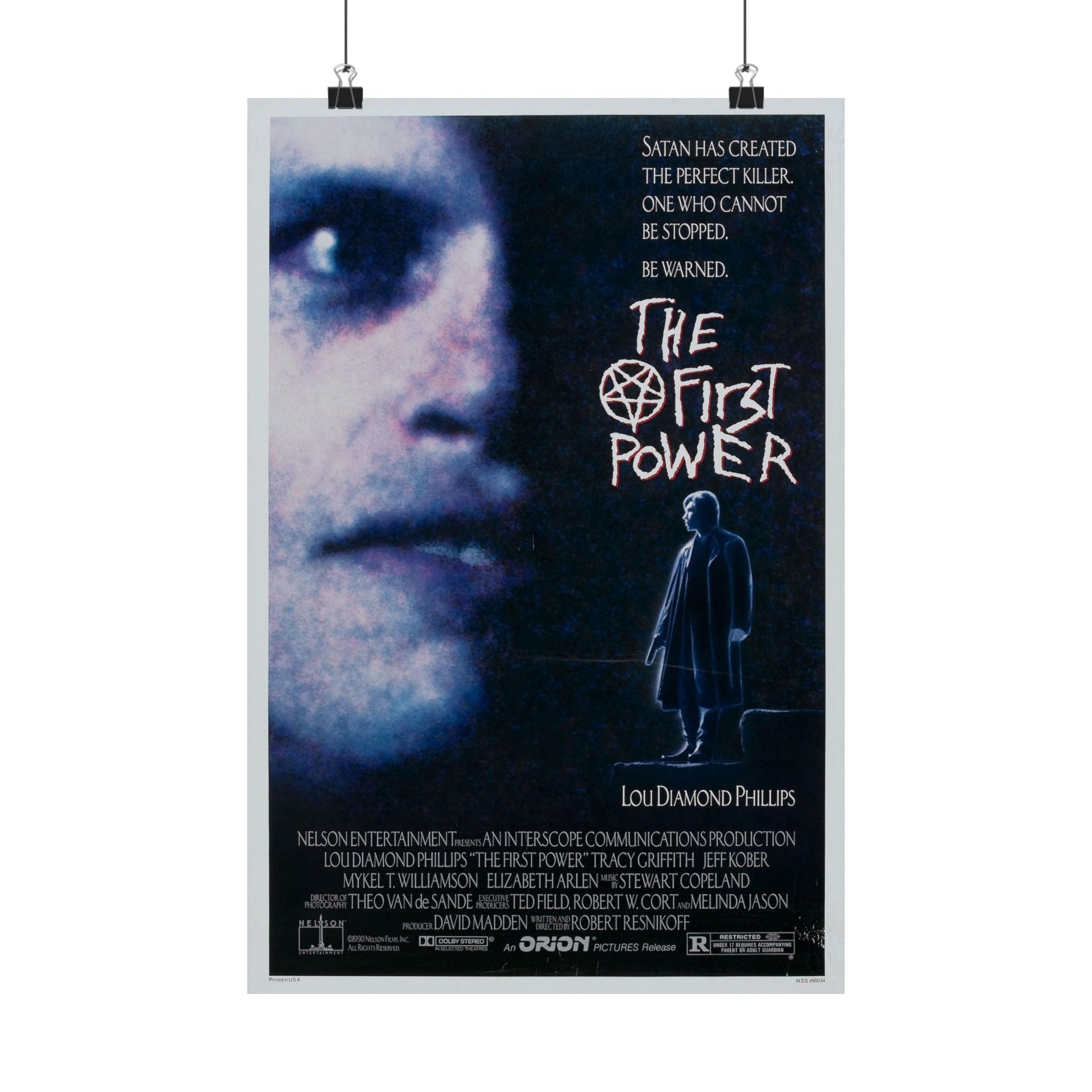 THE FIRST POWER 1990 - Paper Movie Poster-12″ x 18″-The Sticker Space