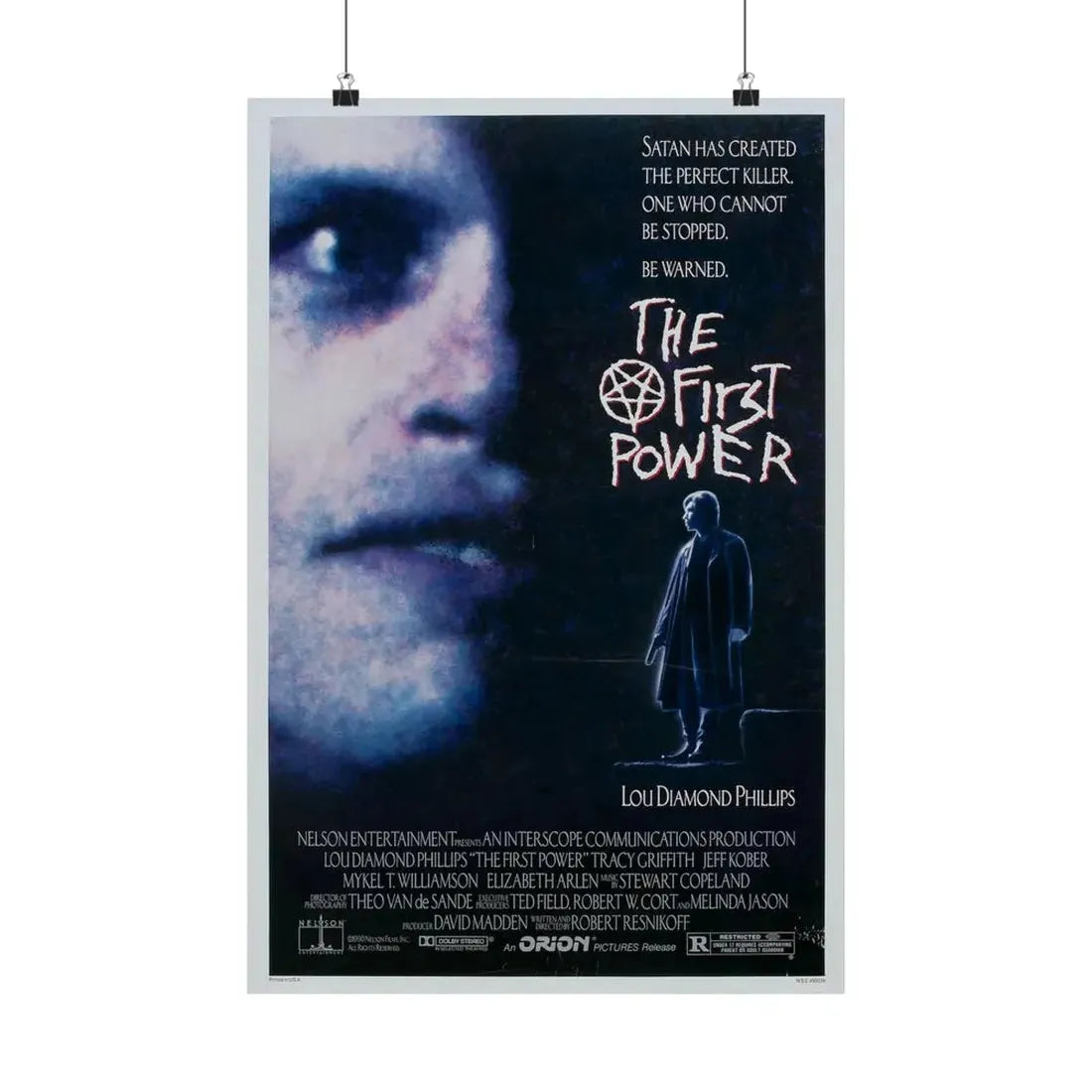THE FIRST POWER 1990 - Paper Movie Poster 16″ x 24″ Matte - The Sticker Space