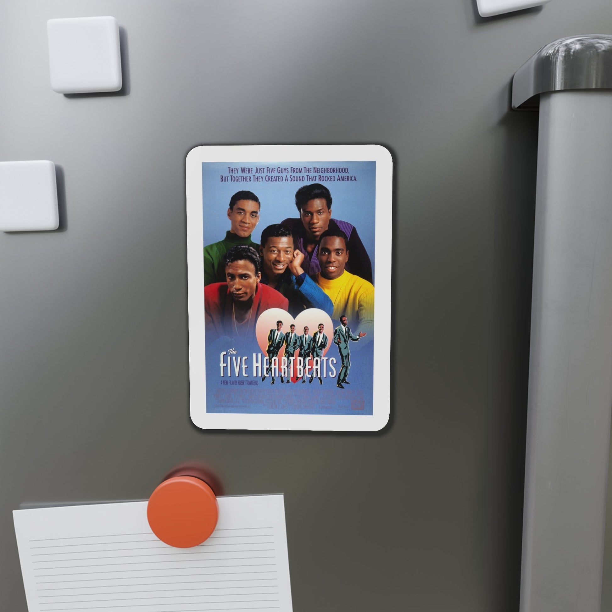 The Five Heartbeats 1991 Movie Poster Die-Cut Magnet-The Sticker Space