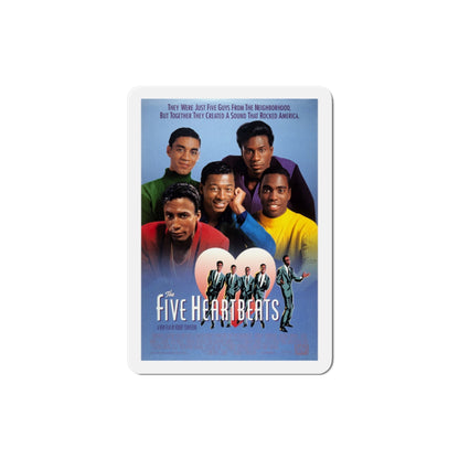 The Five Heartbeats 1991 Movie Poster Die-Cut Magnet-3" x 3"-The Sticker Space